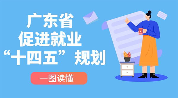 一圖讀懂廣東省促進就業“十四五”規劃 一圖讀懂廣東省促進就業“十四五”規劃