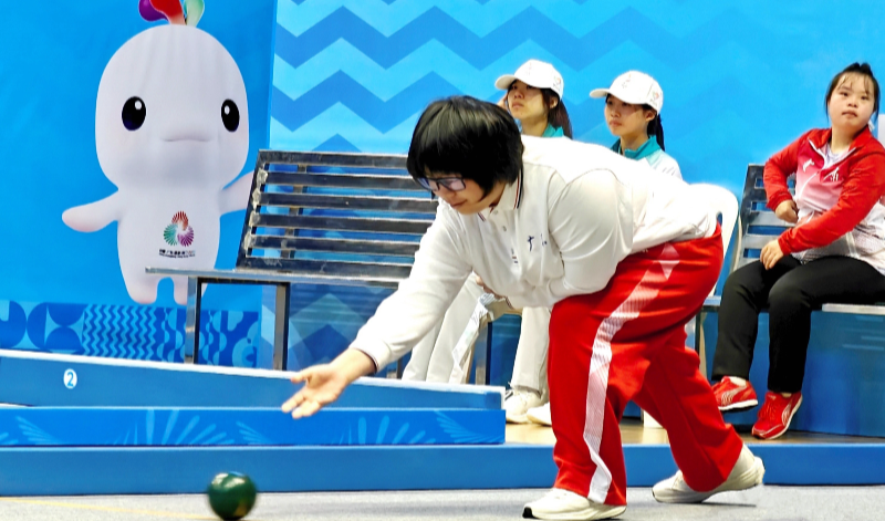 滾球項(xiàng)目在中山開(kāi)賽 28支隊(duì)伍近130名運(yùn)動(dòng)員參與角逐