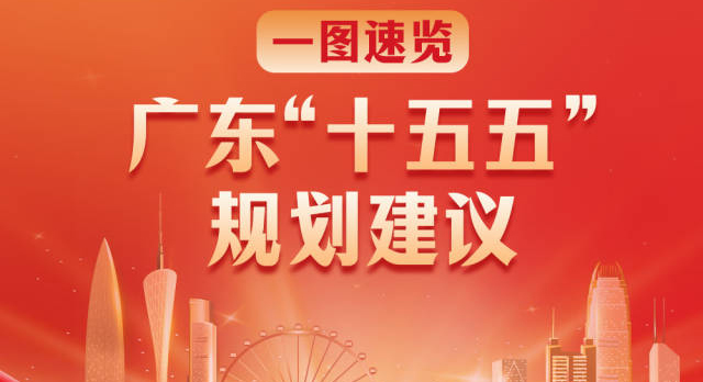 一圖速覽廣東“十五五”規劃建議