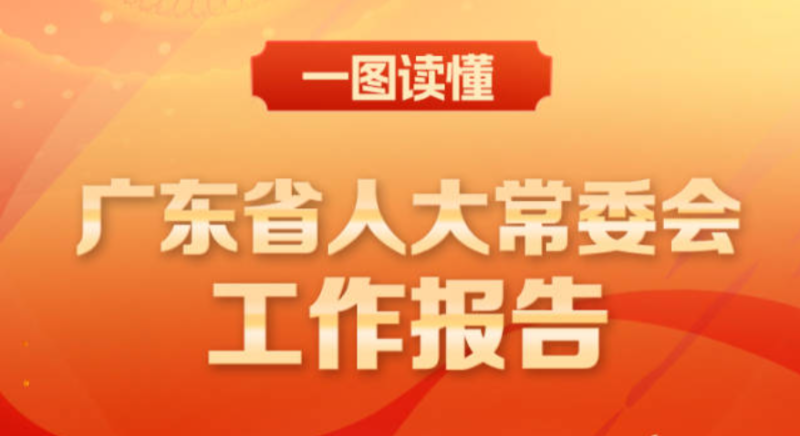 一圖讀懂 | 廣東省人大常委會工作報告