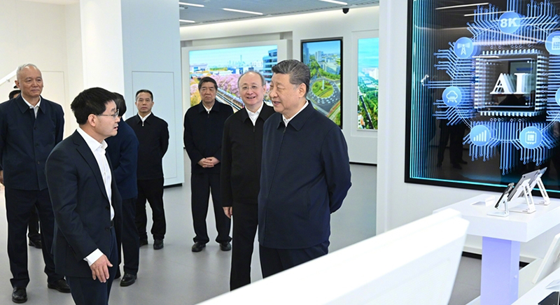 習近平在北京考察科技創新工作